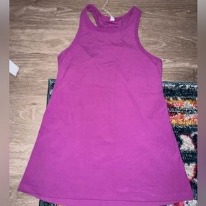 lululemon align waist-length racerbank tank top